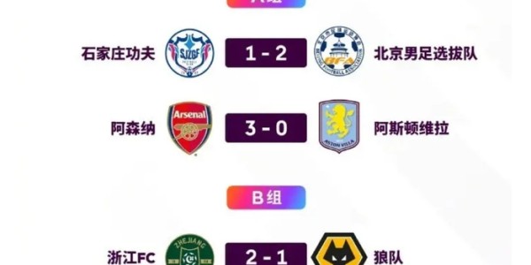 英超青年杯两轮战罢：浙江U15胜狼队！中外青训同台竞技值得期待|足球|浙江队|阿森纳|上海申花足球俱乐部|阿斯顿维拉_新浪体育_新浪新闻